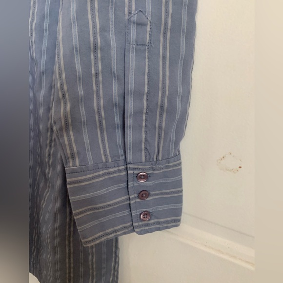 New York & Company Long Sleeve Shirt Dress Sz Large - Picture 4 of 7